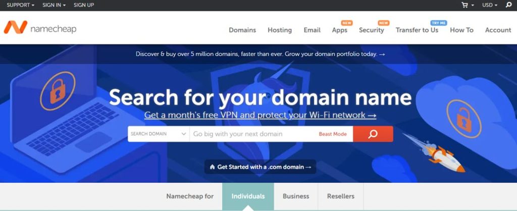where to buy domain name