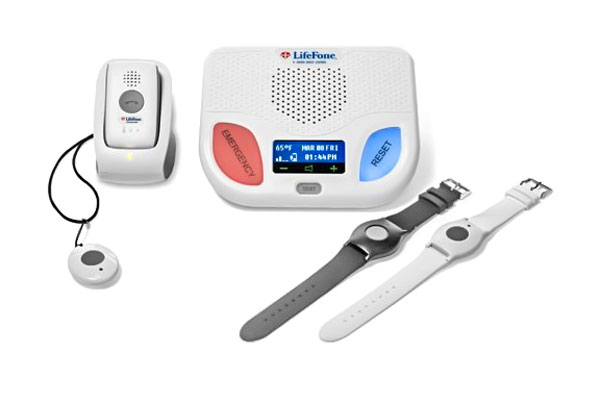 lifefone medical alert system at home on the go combo with optional fall detection